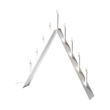 Spica 9 adventsljusstake - vit, led - SMD Design