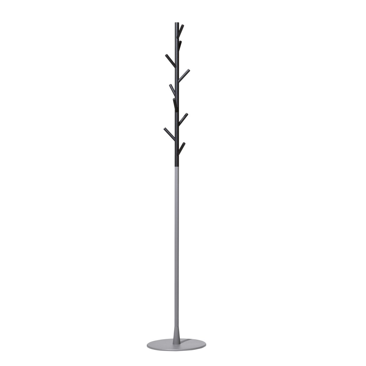 SMD Design Sticks klädhängare - golv mörkgrå-silver