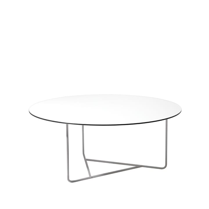 Tellus soffbord - vit, kromstativ, h41 d100 - SMD Design