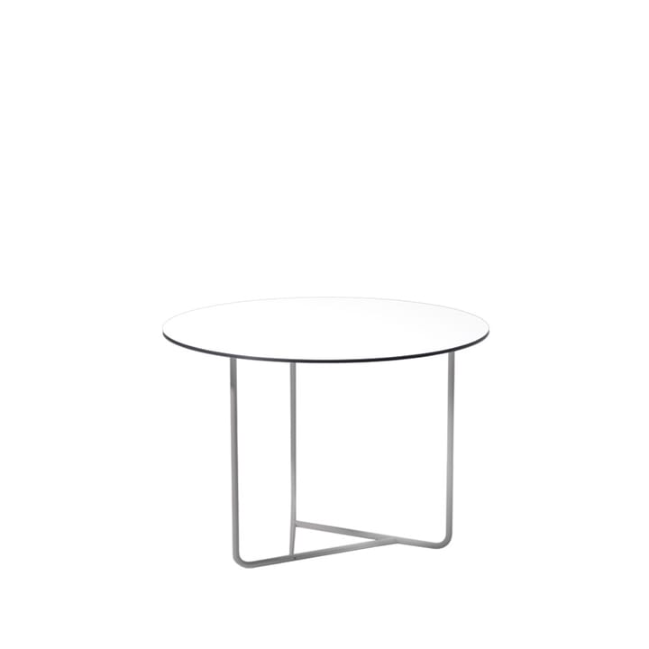 Tellus soffbord - vit, kromstativ, h44 d64 - SMD Design