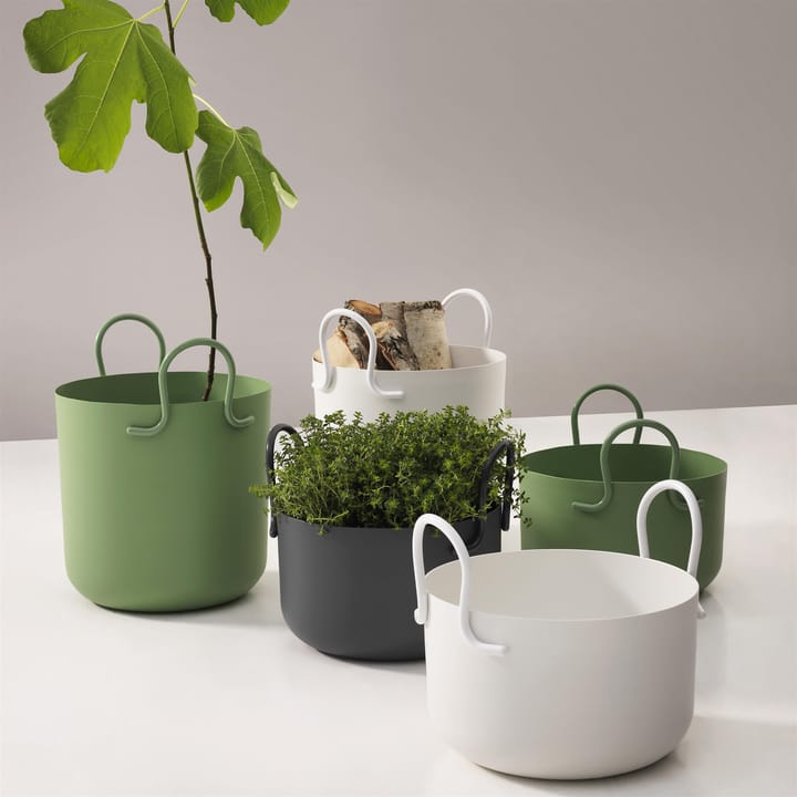 Tivoli kruka Ø30 cm hög, vit SMD Design