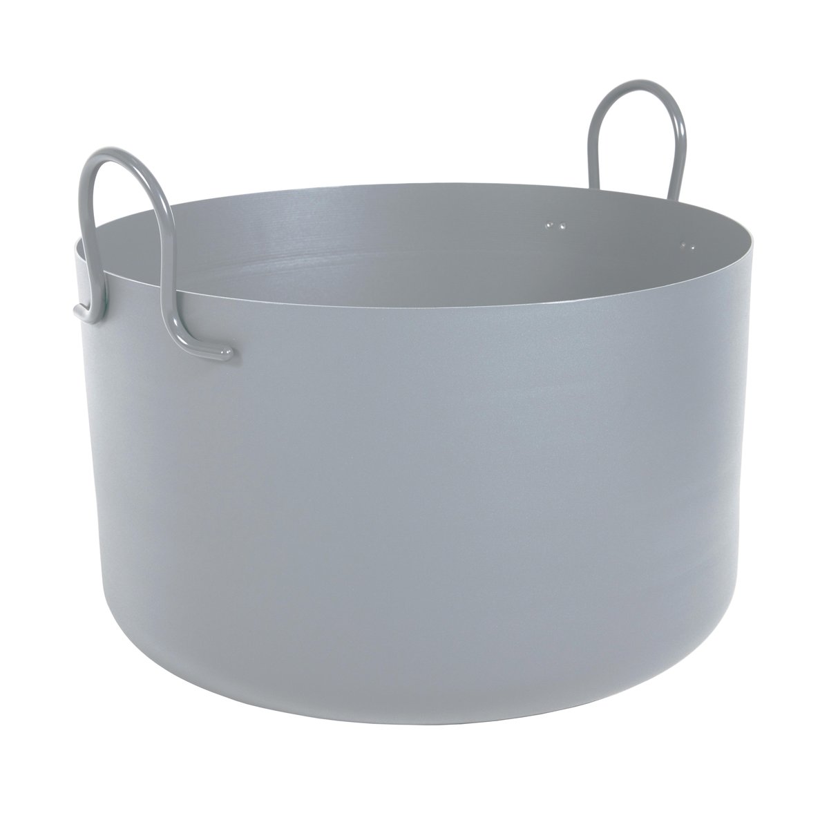 SMD Design Tivoli kruka o30 cm låg ljusgrå | Skandinavisk Design | Krukor | Grå
