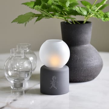 Globe värmeljuslykta Ø9,5x17 cm - Mörkgrå - Solstickan Design