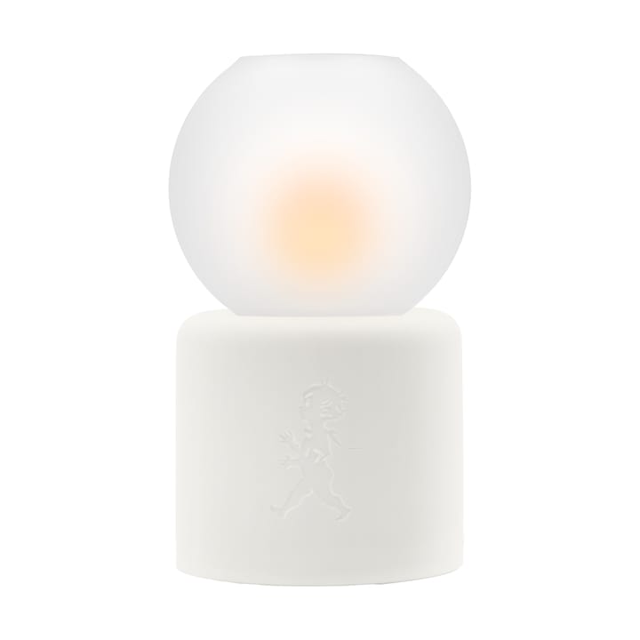 Globe värmeljuslykta Ø9,5x17 cm - Vit - Solstickan Design