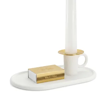 Kammakarljusstake med tändsticksetui - Solstickan kammarljusstake inkl tändsticksetui - Solstickan Design