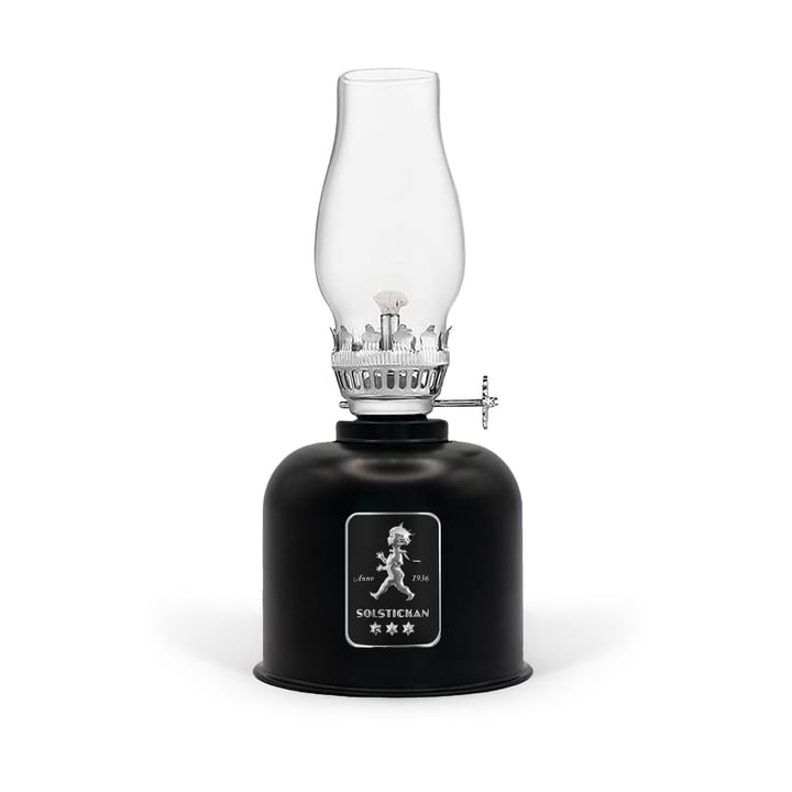 Solstickan fotogenlampa, Svart Solstickan Design