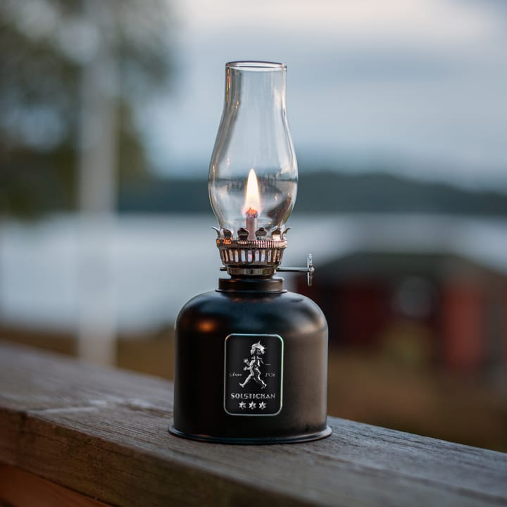 Solstickan fotogenlampa, Svart Solstickan Design