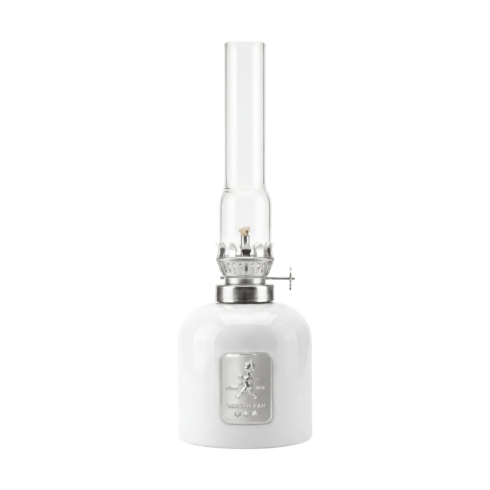 Solstickan fotogenlampa, Vit, Ø8x24 cm Solstickan Design