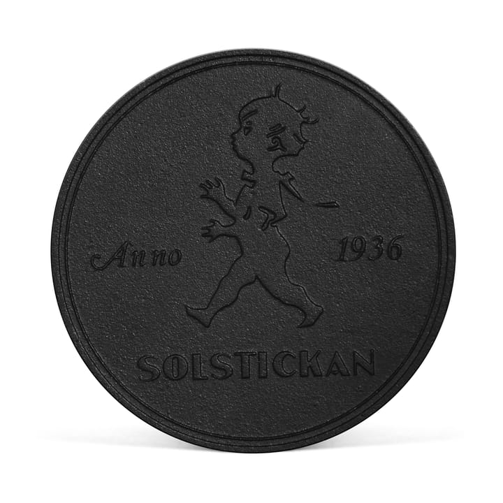 Solstickan grytunderlägg Ø19 cm - Svart - Solstickan Design