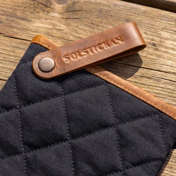 Solstickan grytvante canvas - Svart - Solstickan Design