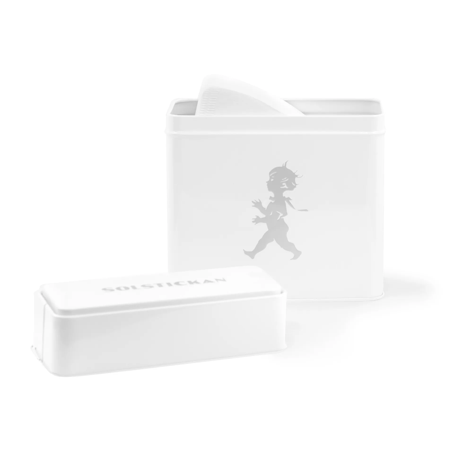 Solstickan kaffefilterburk 15,4x17 cm, Vit Solstickan Design