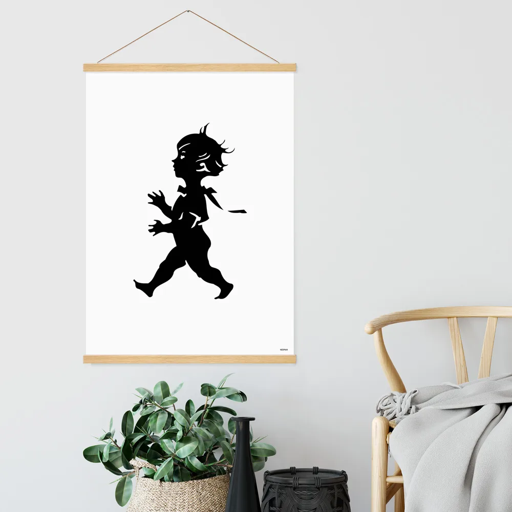 Solstickan posterhängare 51 cm, Ek Solstickan Design