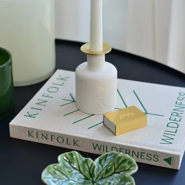 Solstickan tändsticksfodral - Mässing, liten 3,5x5,6x1,8 cm - Solstickan Design