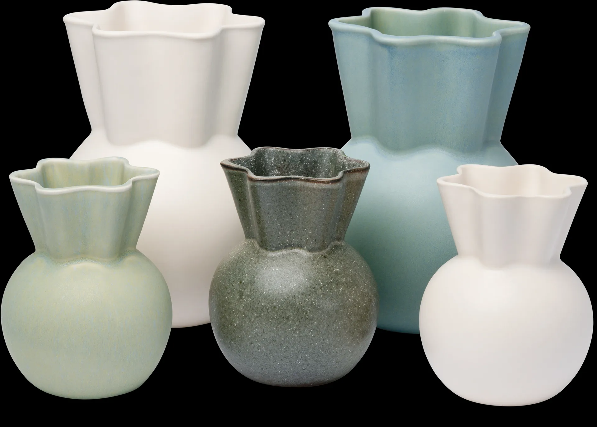 Eva Stæhr-Nielsen vas 14 cm, Ljusgrön Spring Copenhagen