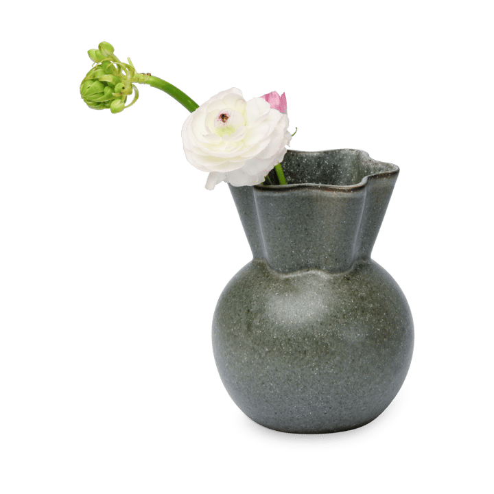 Eva Stæhr-Nielsen vas 14 cm, Mossgrön Spring Copenhagen