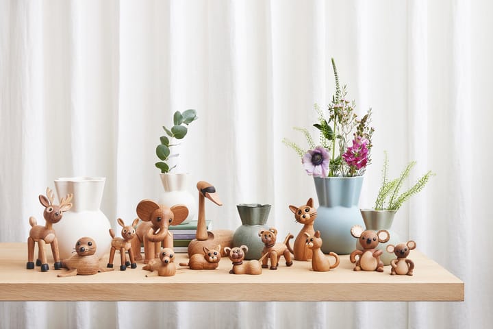 Eva Stæhr-Nielsen vas 14 cm, Mossgrön Spring Copenhagen