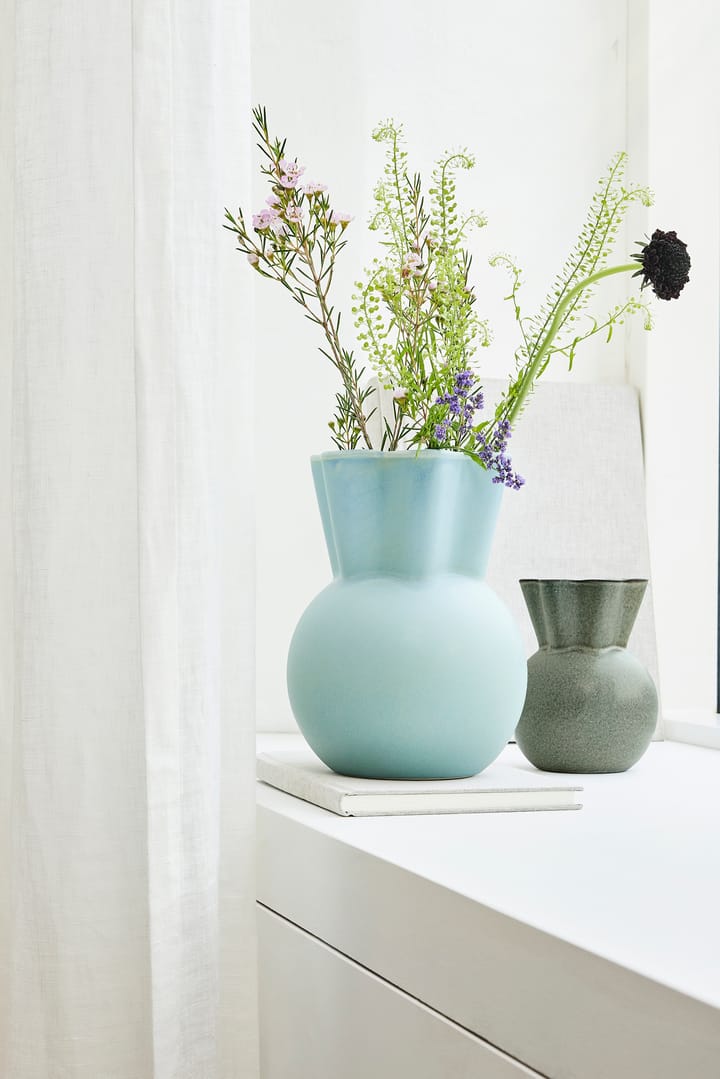 Eva Stæhr-Nielsen vas 20 cm, Ljusblå Spring Copenhagen