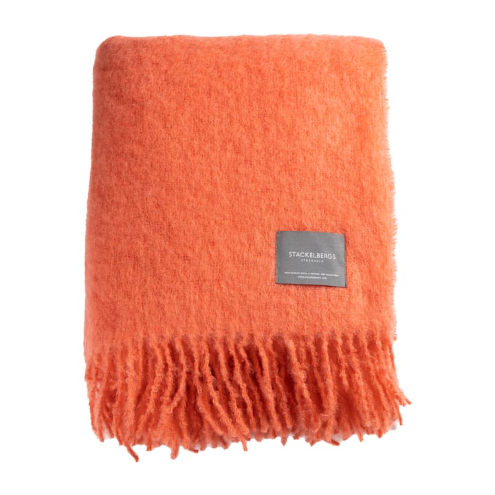 Mohair pläd - Corall - Stackelbergs