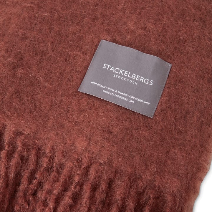 Mohair pläd, Mahogny Stackelbergs