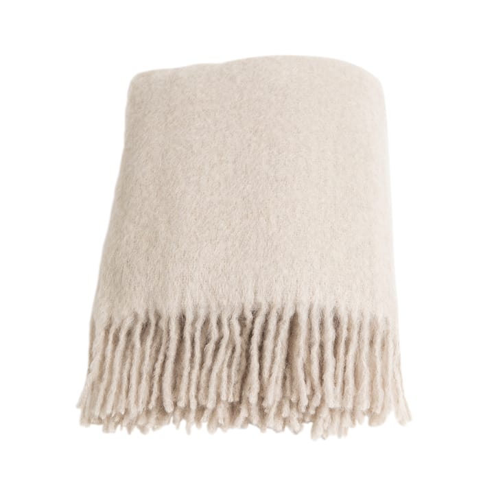 Mohair pläd - portabello - Stackelbergs