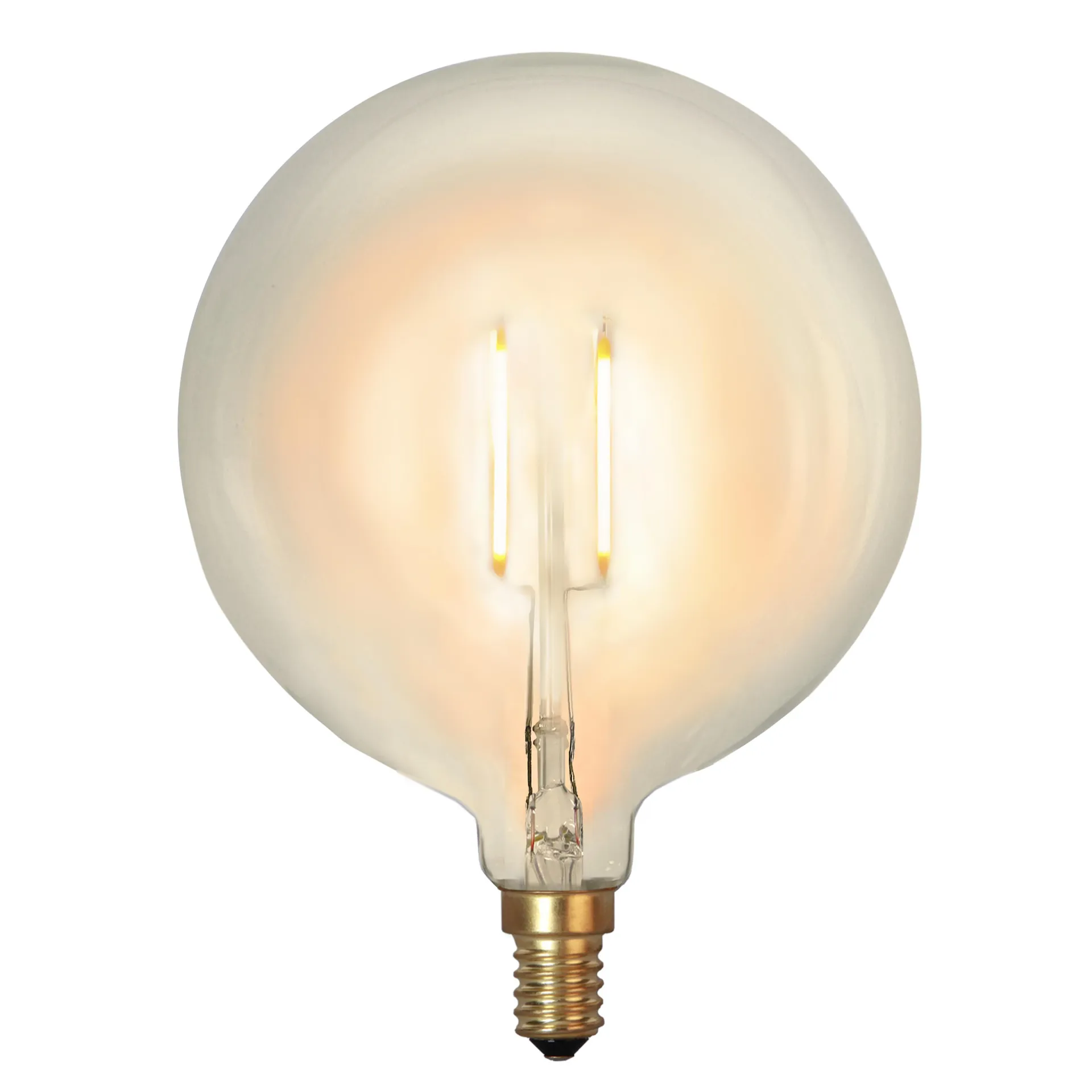 E14 G80 LED soft glow, 9,5 cm, 2100K Star Trading