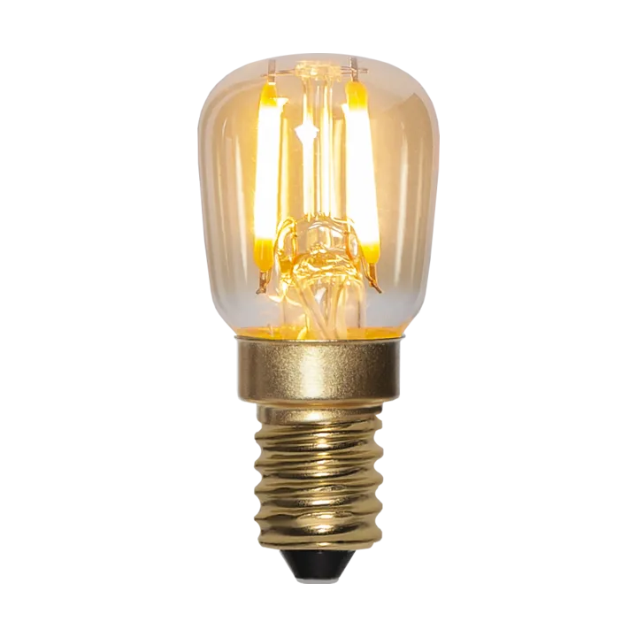 E14 LED päronlampa ljuskälla 0,5 W, Amber Star Trading