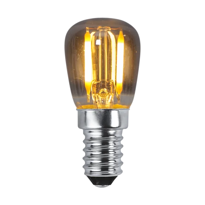E14 LED päronlampa ljuskälla 1 W - Smoke - Star Trading