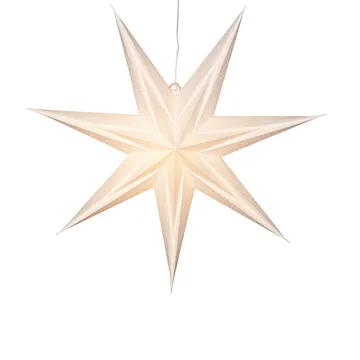 Holly pappersstjärna 60 cm - Vit - Star Trading