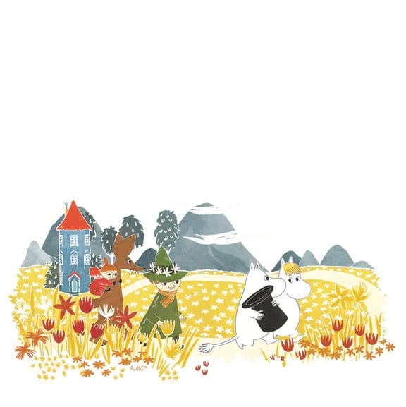 Carrie termosmugg 0,4 liter, Moomin sky Stelton