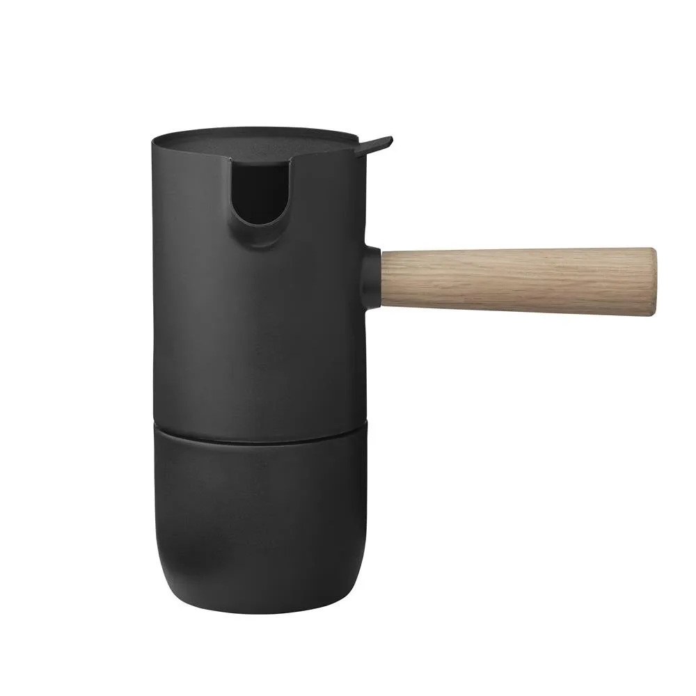 Collar espressobryggare, svart Stelton
