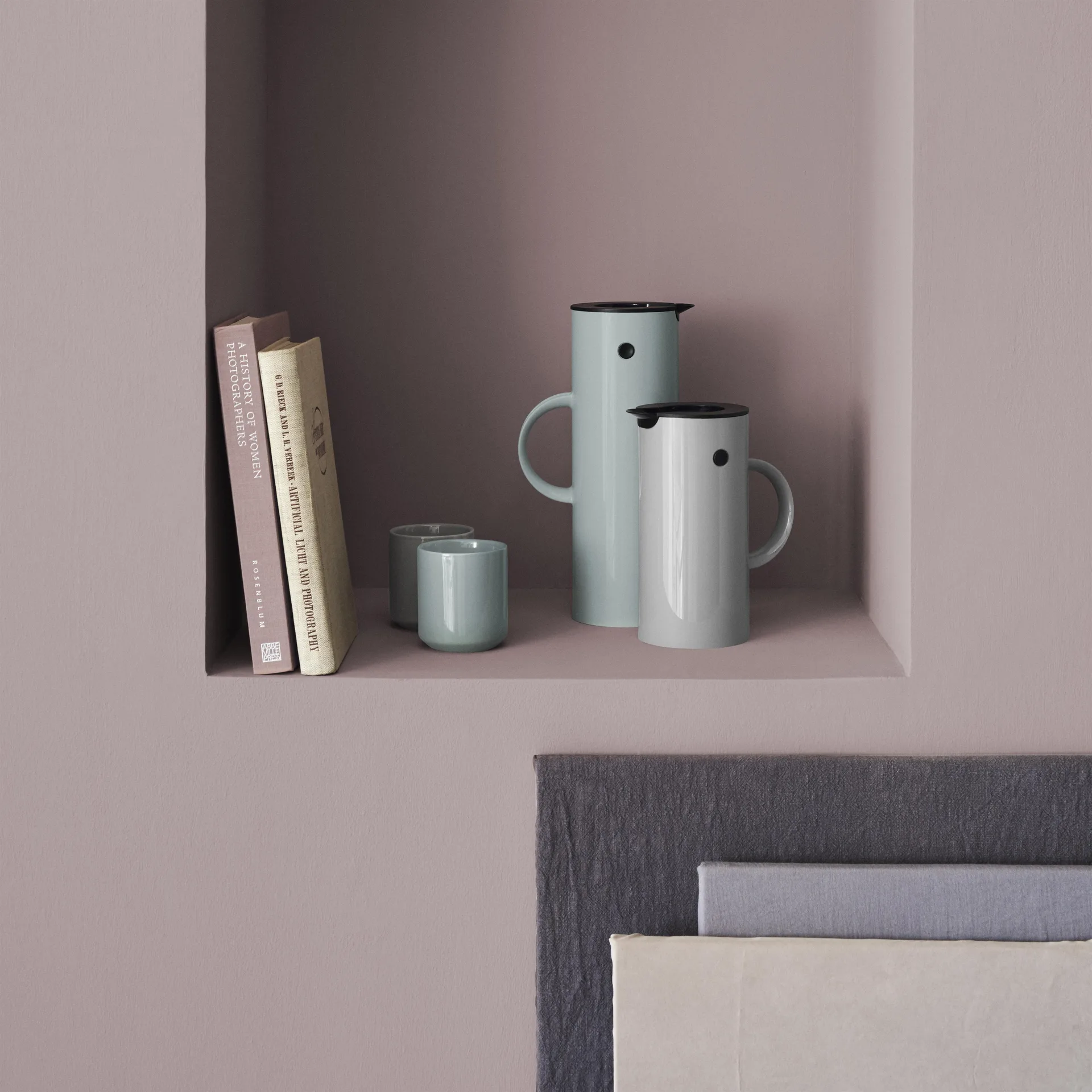 EM77 Stelton termos 1 l, dusty green (grön) Stelton