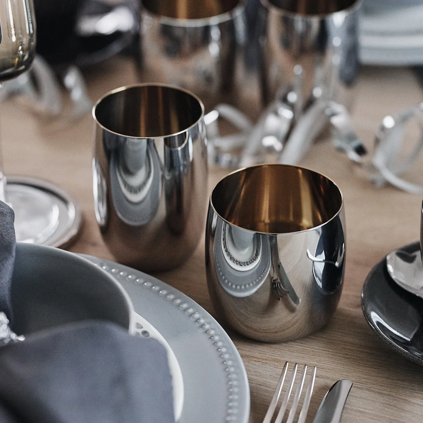 Foster dricksglas 20 cl, rostfritt stål Stelton