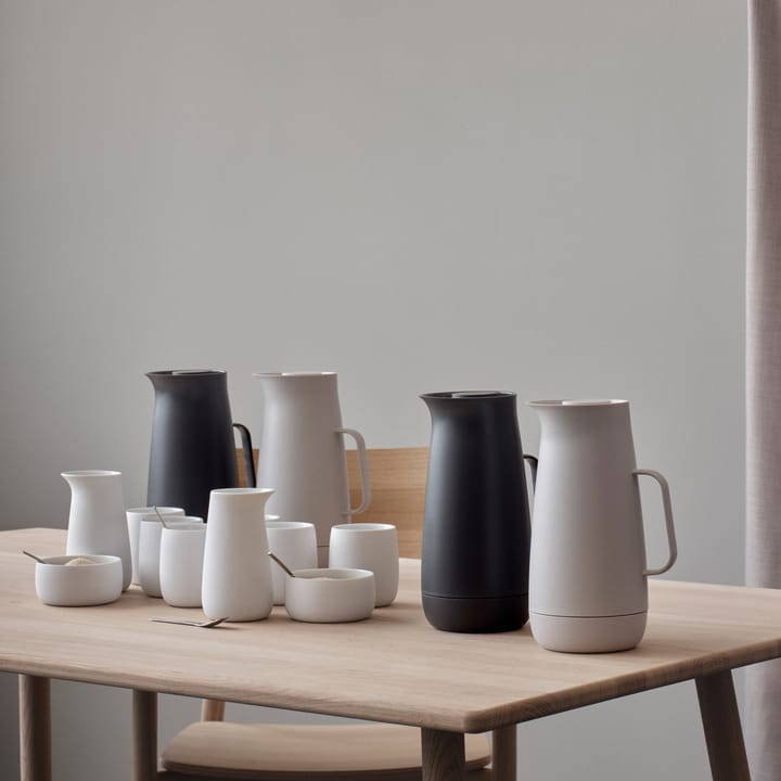 Foster termoskanna plast 1 L, Light grey Stelton