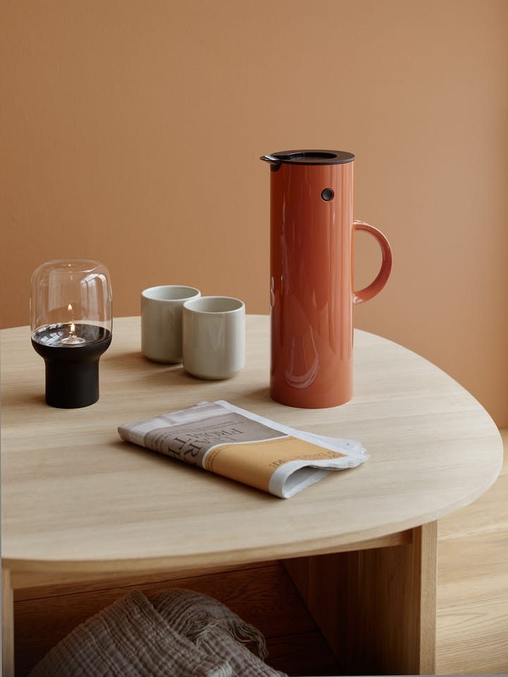 Hoop hurricane ljuslykta Ø10 cm - Svart - Stelton