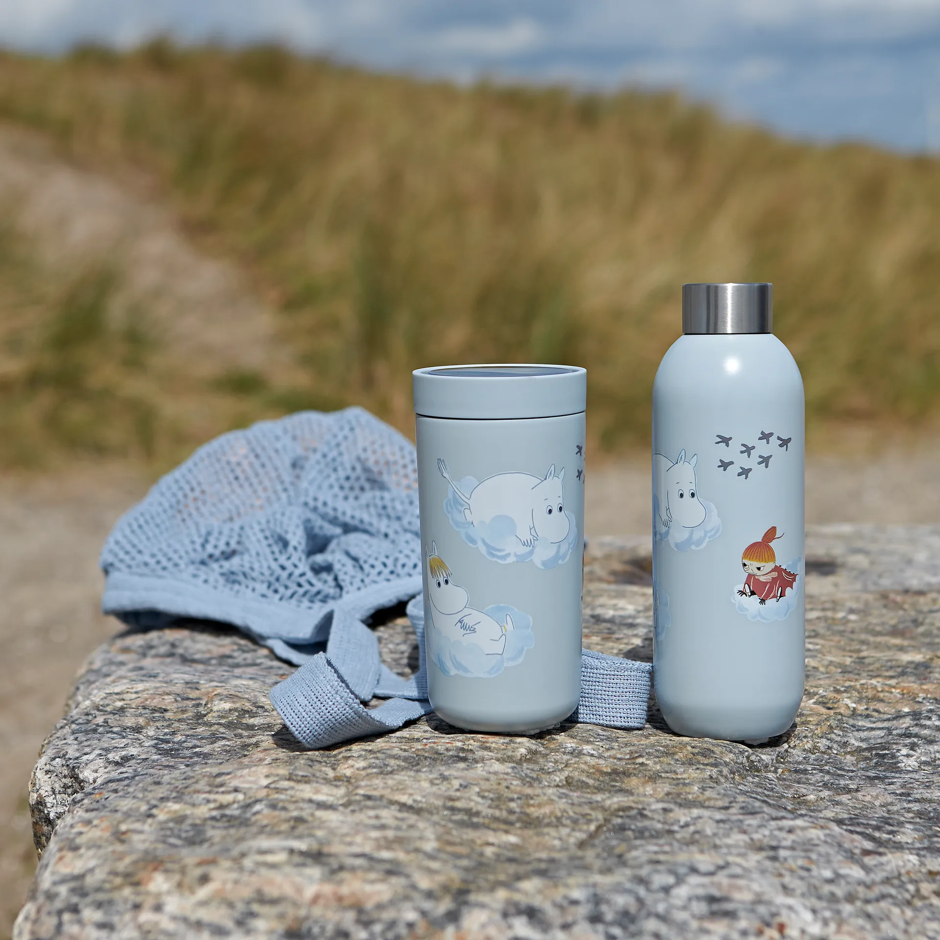 Keep Cool Mumin flaska 0,75 l, Soft cloud Stelton