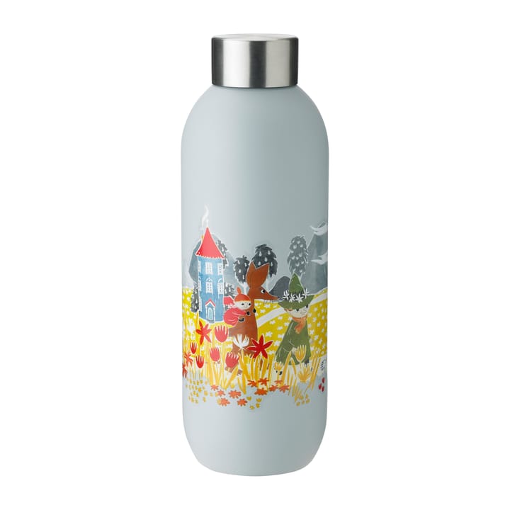 Keep Cool Mumin flaska 0,75 l - Soft sky - Stelton