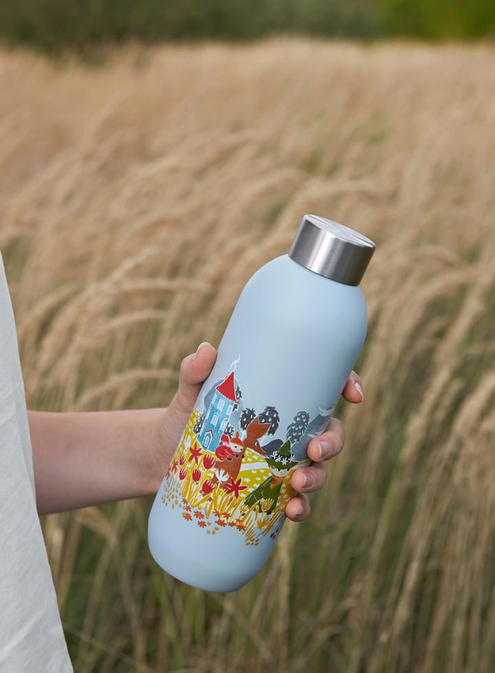 Keep Cool Mumin flaska 0,75 l, Soft sky Stelton