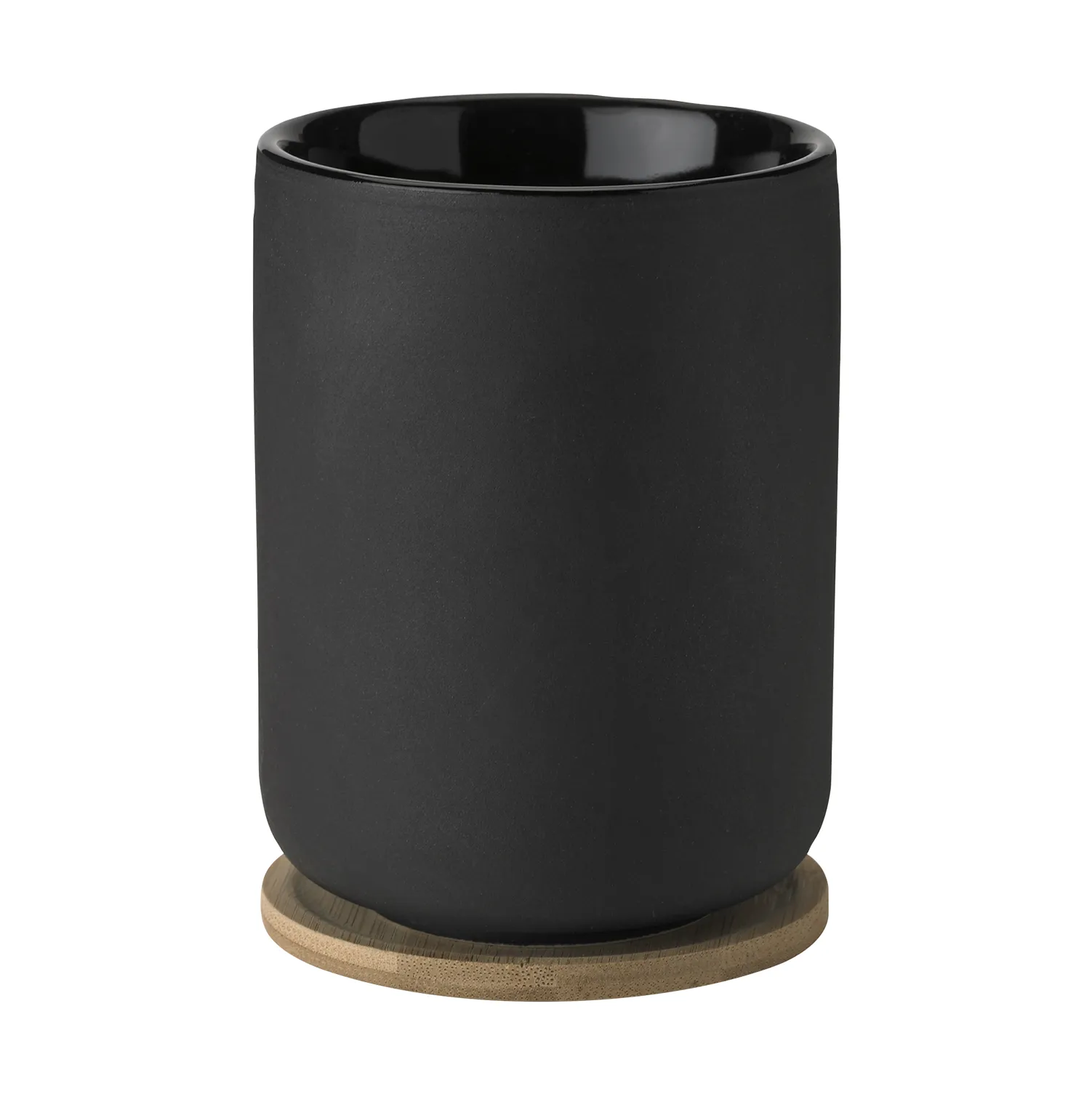 Theo termosmugg med underlägg 25 cl, Black Stelton