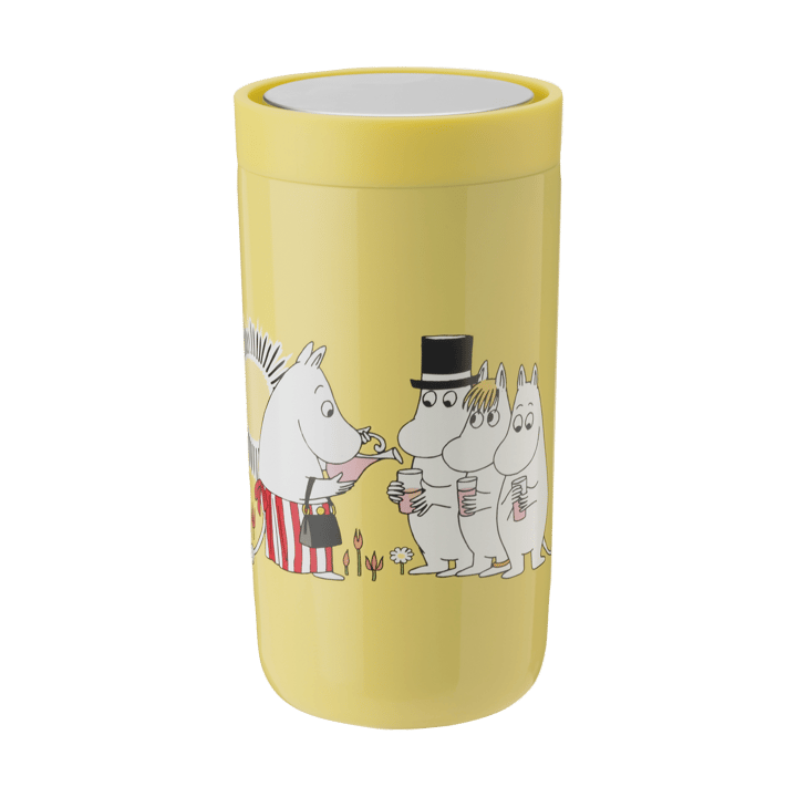 To Go Click Mumin termosmugg 0,2 l - Moomin Lemonade - Stelton