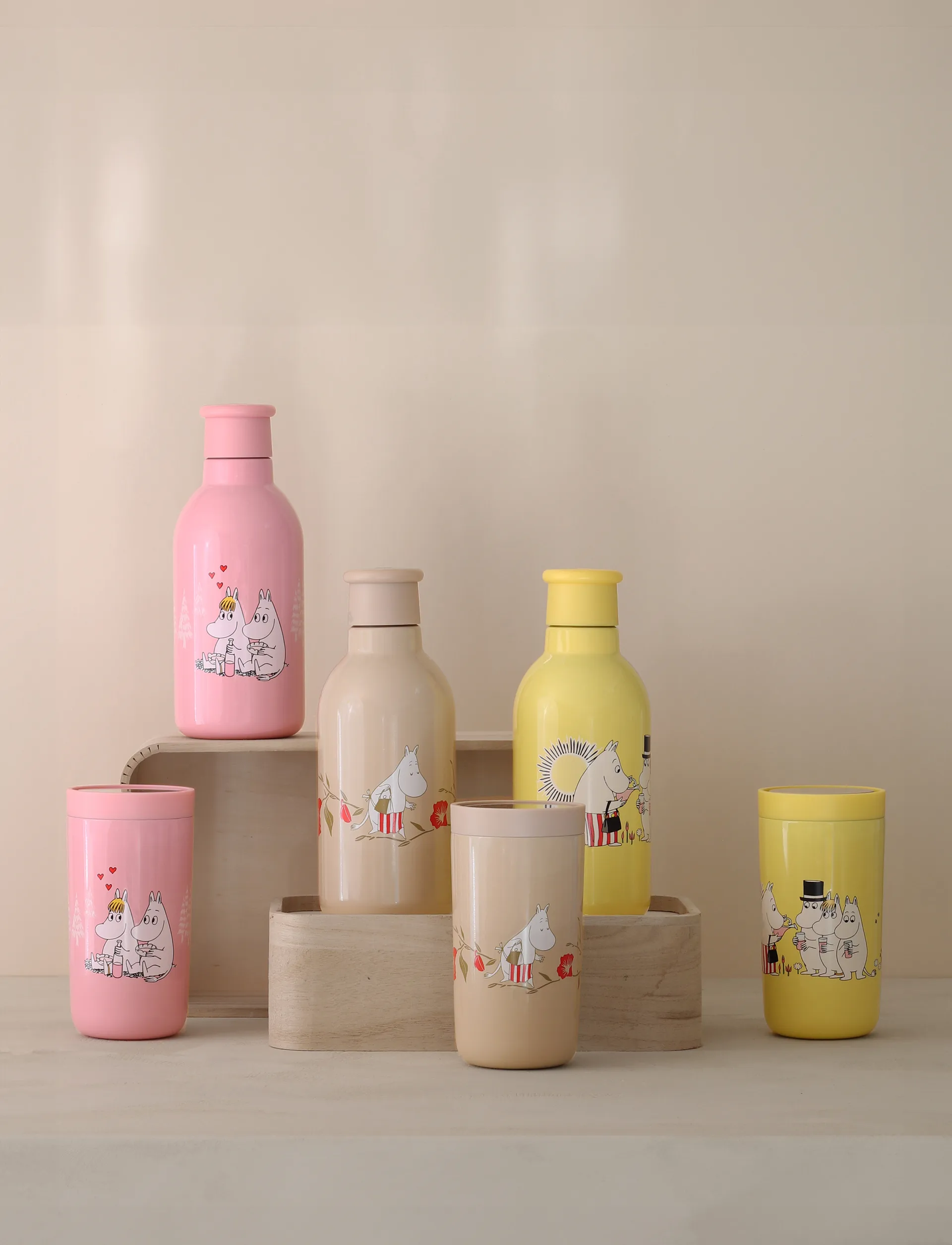 To Go Click Mumin termosmugg 0,2 l, Moomin Lemonade Stelton