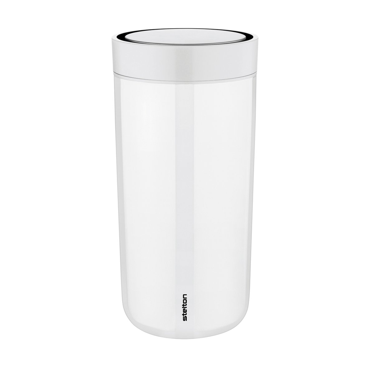 Stelton To Go Click termosmugg 0,4 l Chalk | Skandinavisk Design | Termosmuggar | Vit