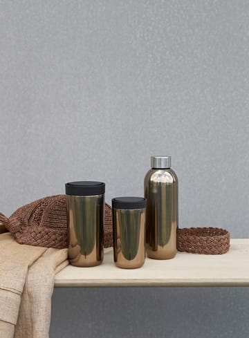 To Go Click termosmugg 20 cl - Dark gold - Stelton