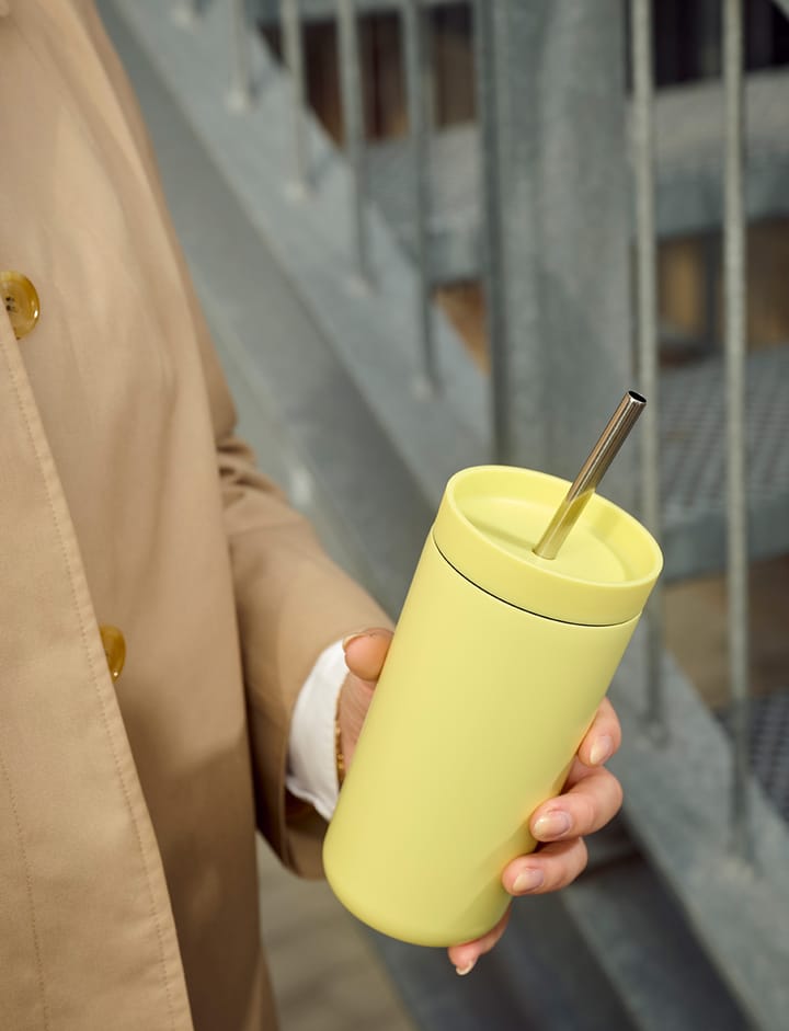 To Go Sip termosmugg med sugrör 0,4 L, Laevis Stelton