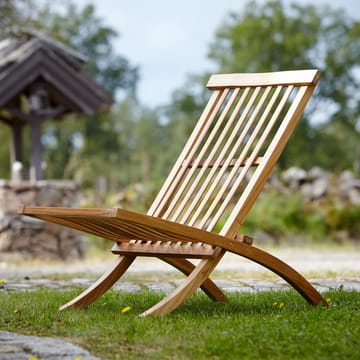 Hanö sidobord 45x45 cm - Teak - Stockamöllan