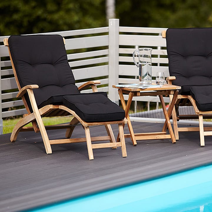 Lobby däckstol teak, utan tillbehör Stockamöllan