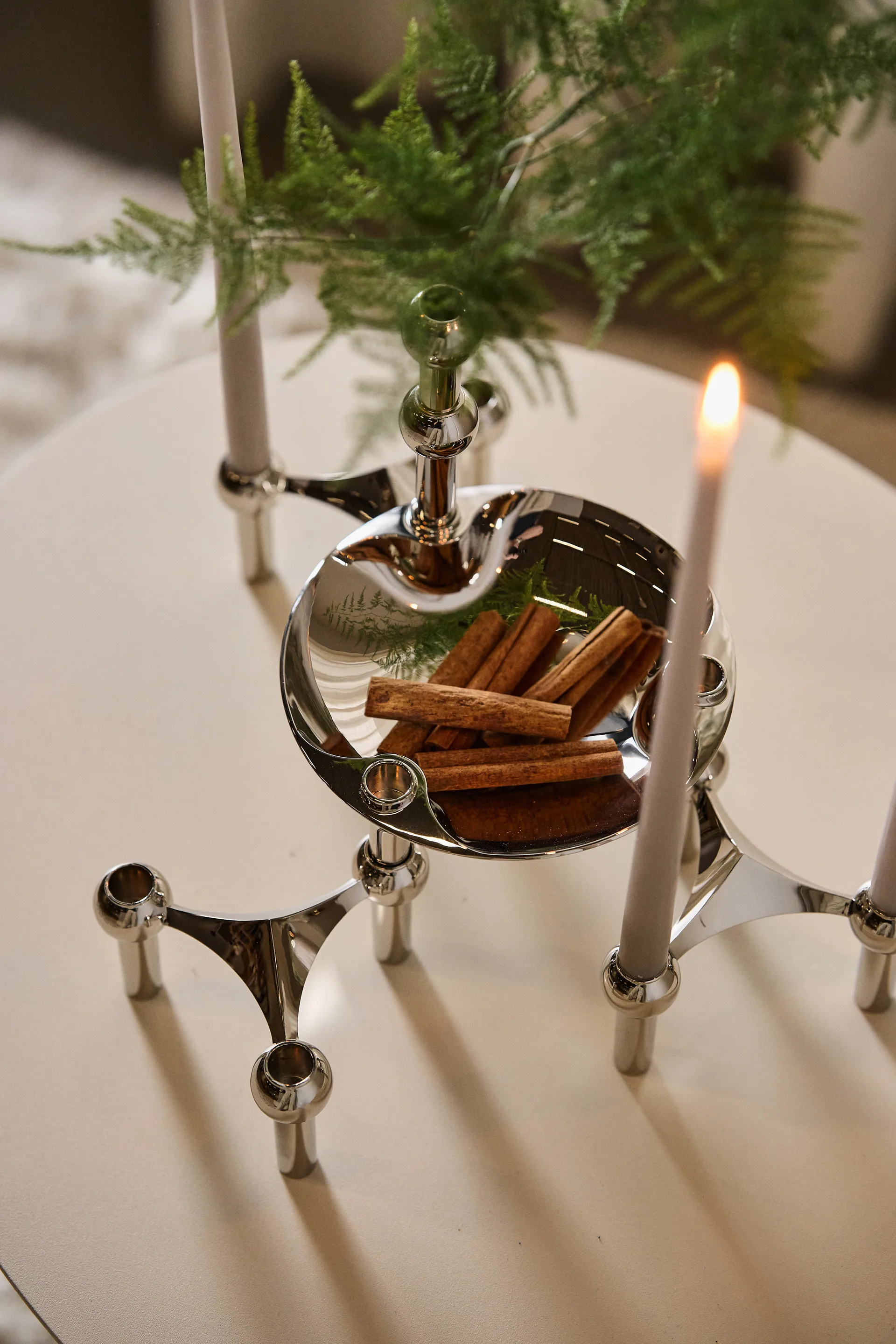 Nagel skål, krom STOFF