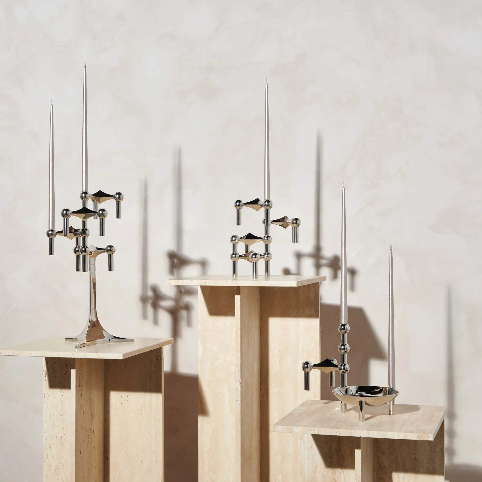 STOFF Nagel antikljus by ester & erik 6-pack, Champagne STOFF Nagel