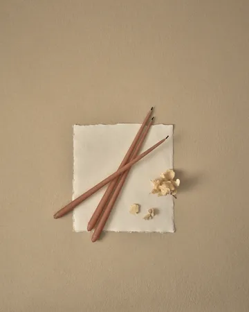 STOFF Nagel antikljus by ester & erik 6-pack - Dusty rose - STOFF Nagel