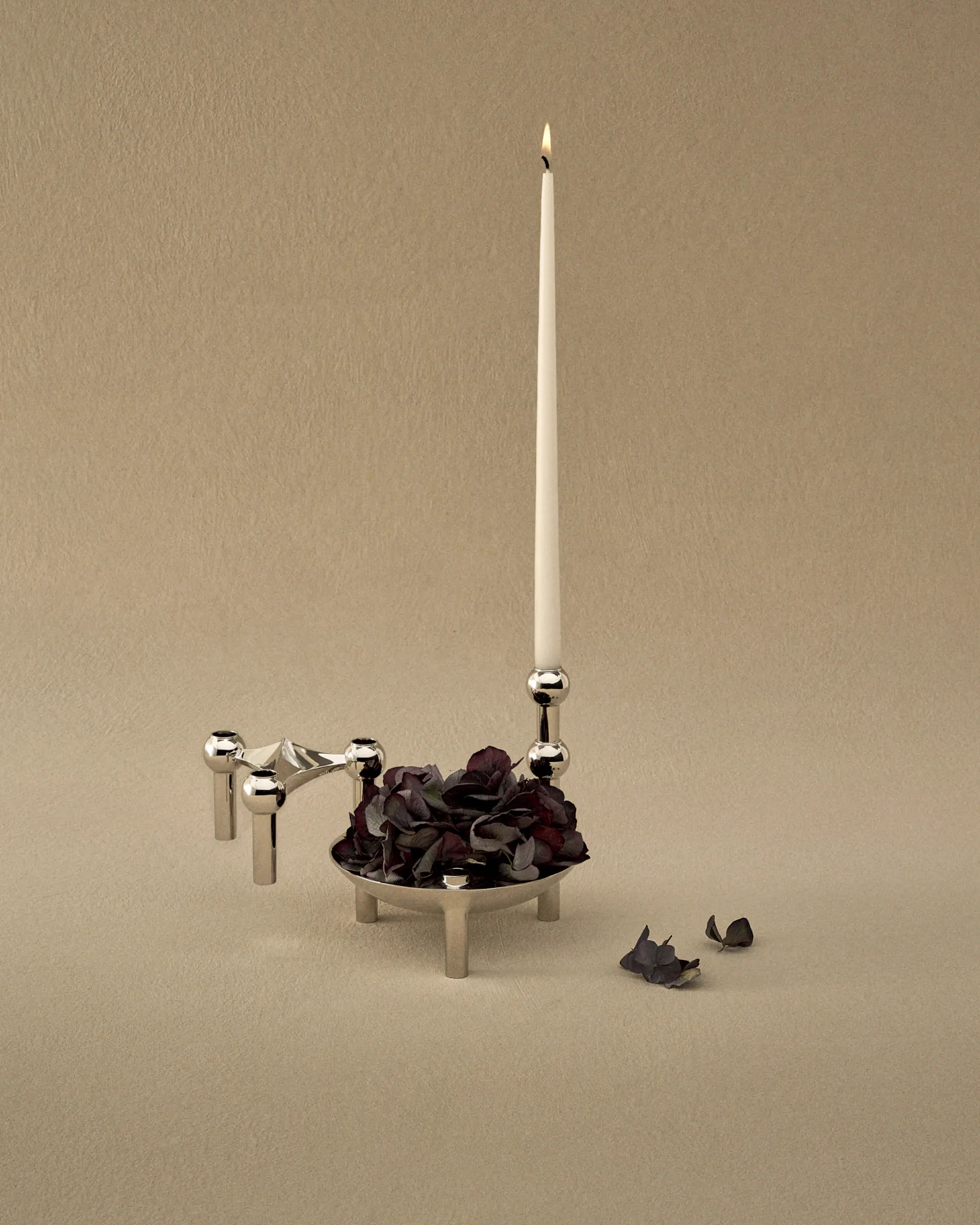 STOFF Nagel antikljus by ester & erik 6-pack, Off-white STOFF Nagel