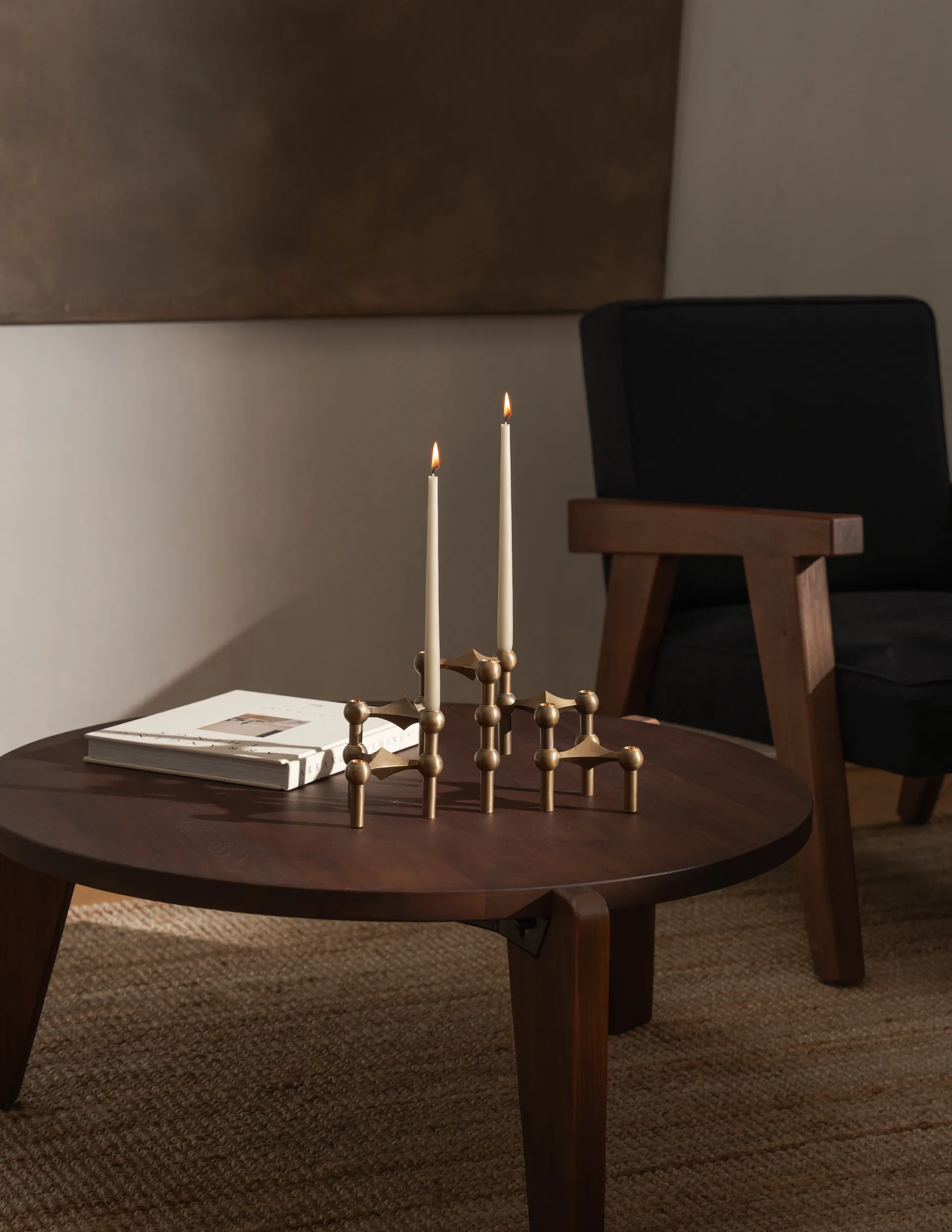 STOFF Nagel antikljus by ester & erik 6-pack, Off-white STOFF Nagel